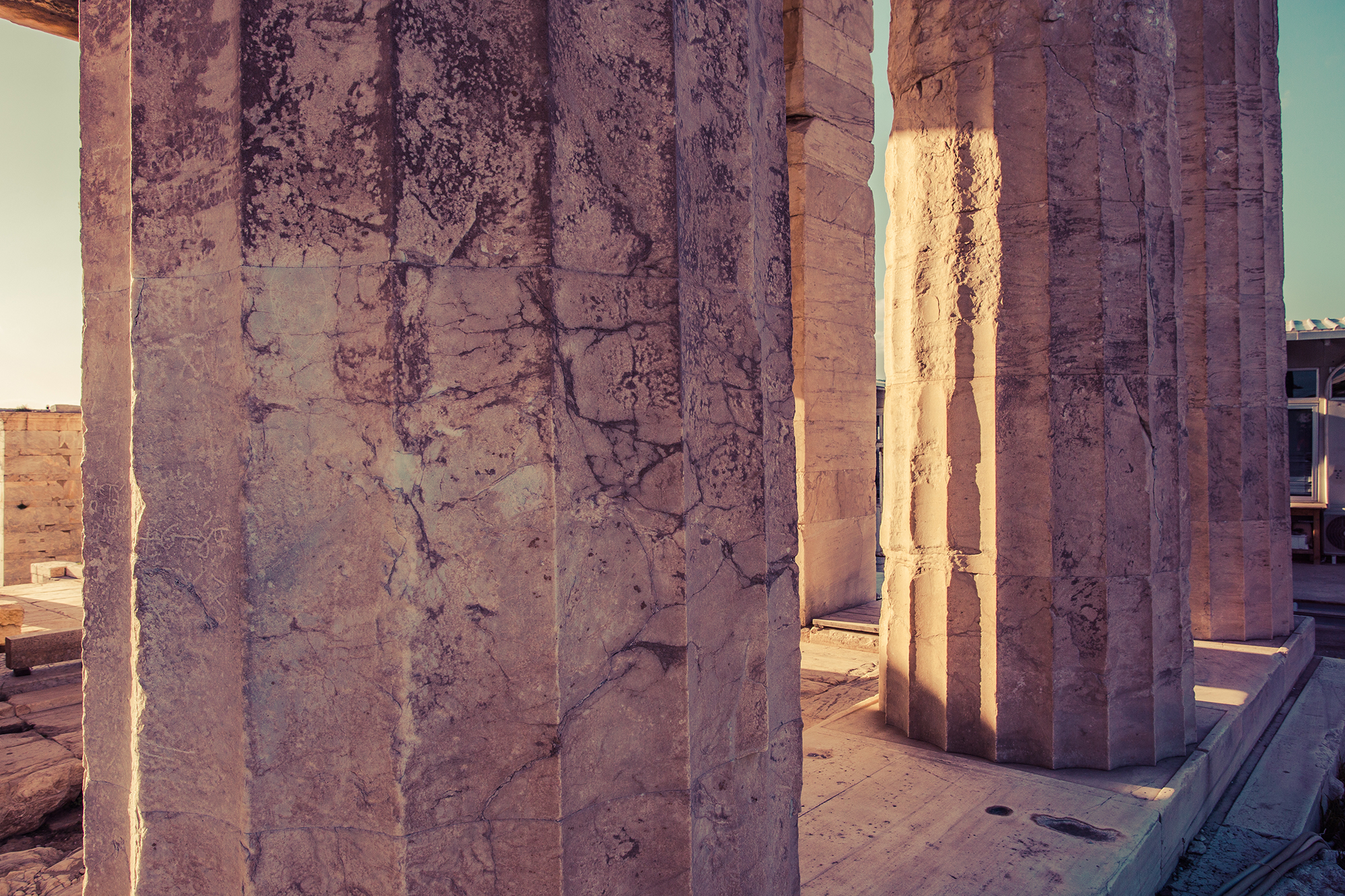 parthenon kolonner