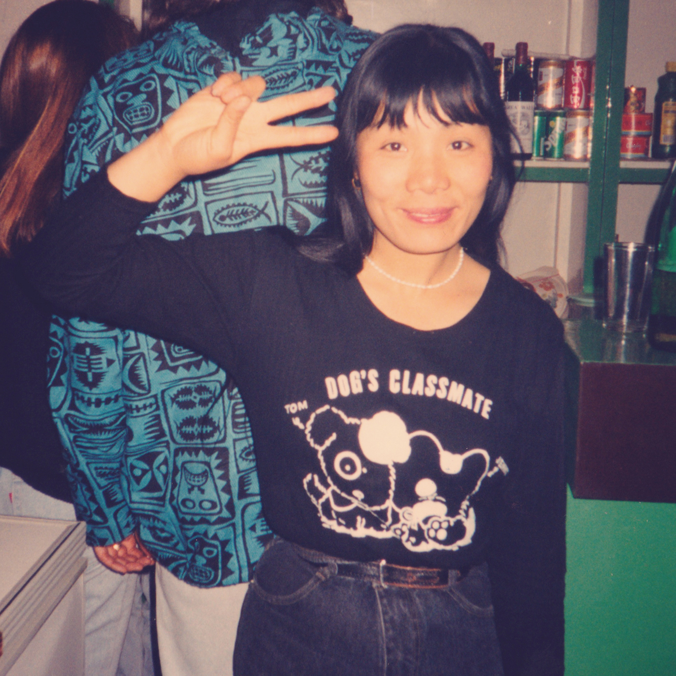 lisa at lisas cafe yangshuo 1994