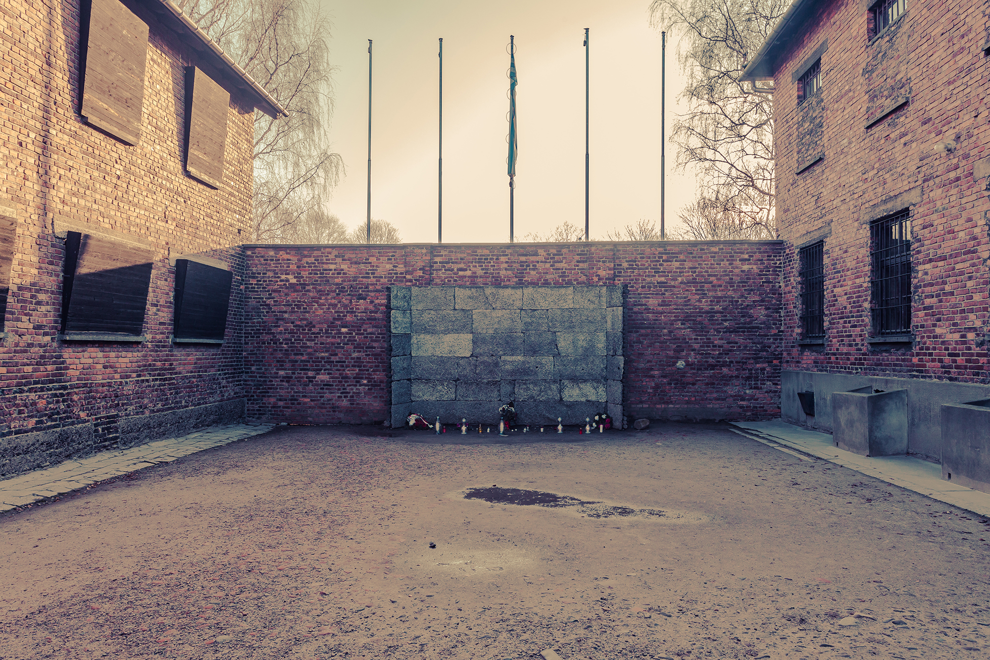 auschwitz-birkenau execution wall
