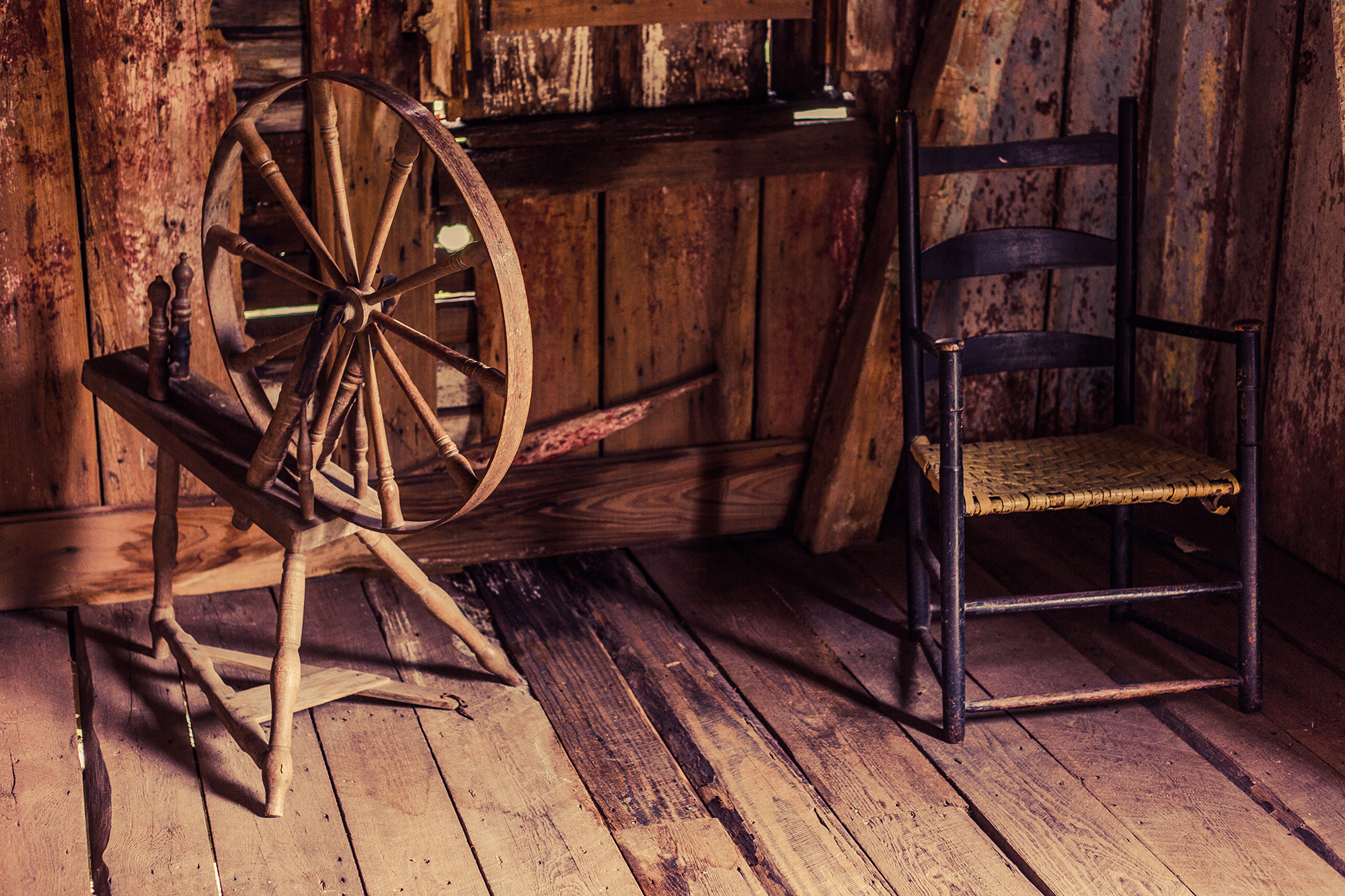 whitney plantation slave quarters house inside